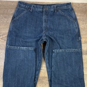 👖 Wrangler Fleece-Lined Carpenter Jeans | Men’s 36 x 34 | Dark Wash